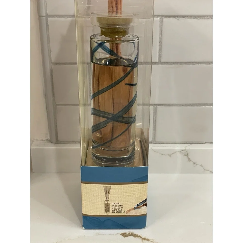 Yankee Candle Turquoise Sky Premium Reed‎ Diffuser Home Fragrance 3 oz Open Box
